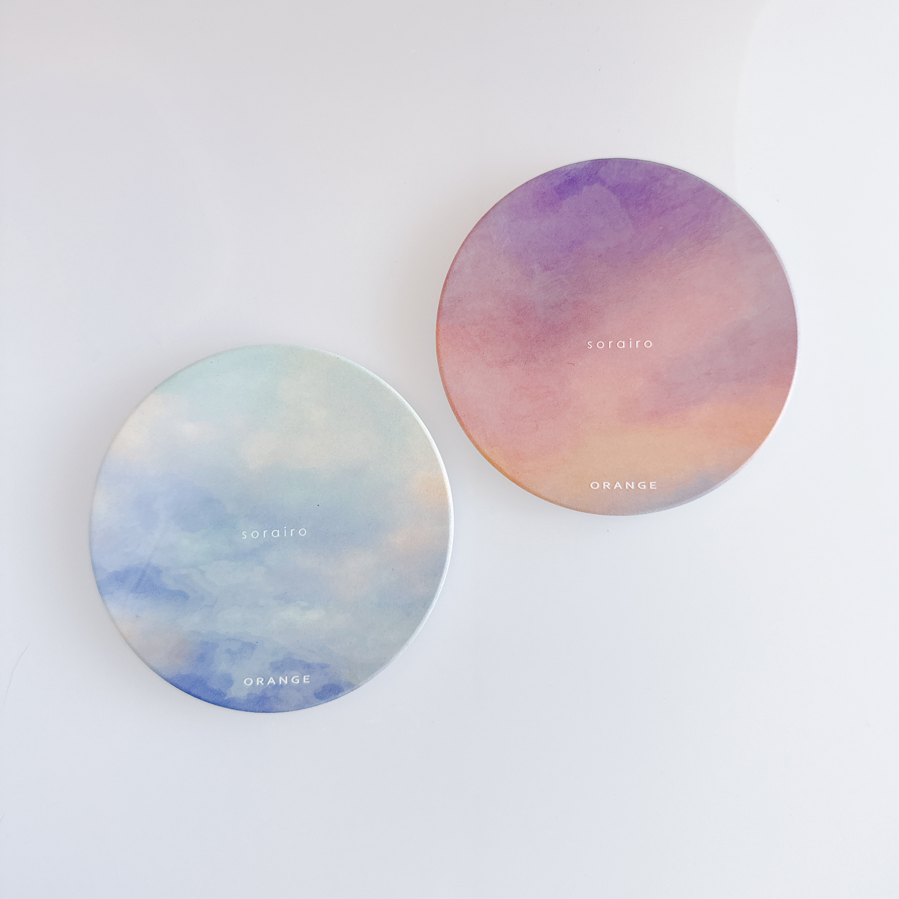 SORAIROコースター　2枚セット